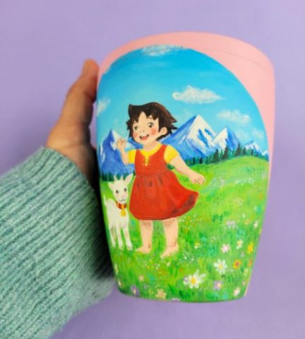 urne heidi und die berge