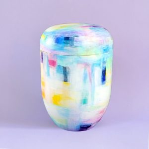 urne bunt naturbestattung