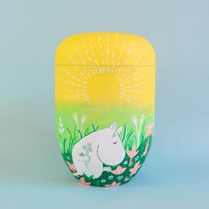 urne moomin gelb
