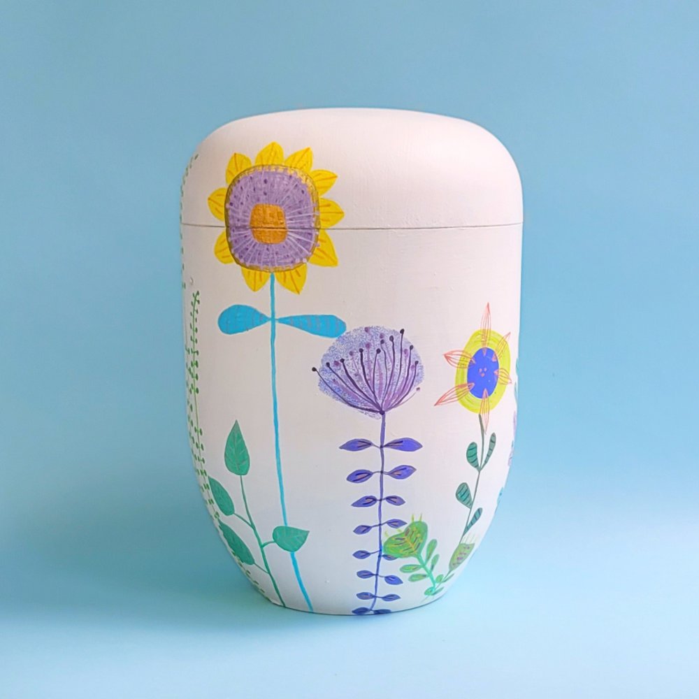 bio urnen sortiment sonnenblume